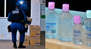 Fechada em Crato fábrica clandestina de álcool em gel com duas mulheres e um homem presos