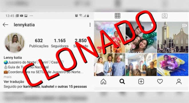 Coordenadora de marketing da Setur de Juazeiro tem Instagram e e-mail clonados