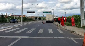 Teve inicio na manhã desta segunda-feira (27) a capitação e roço no anel viário de Juazeiro do Norte