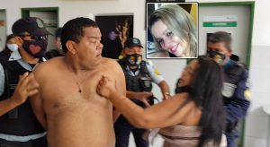 Veja o flagrante da prisão do acusado de matar a ex-mulher