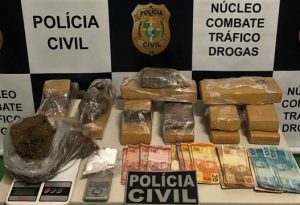 Quatro pessoas presas em Nova Olinda com 9 Kg de maconha e cocaína