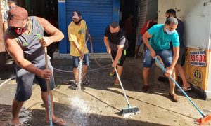 Tradicional Beco da Cebola de Juazeiro é higienizado e pode ser reabrir na segunda, 8