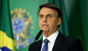 O presidente Jair Bolsonaro