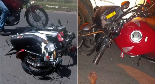 Jovem morre em acidente com moto em Barbalha e três feridos em Crato