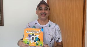 Livraria de São Paulo lança livro infantil de professor caririense sobre quarentena