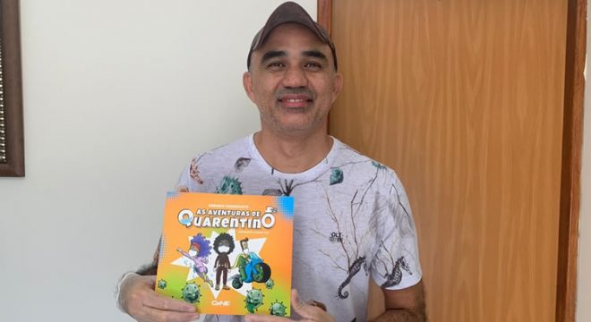 Livraria de São Paulo lança livro infantil de professor caririense sobre quarentena