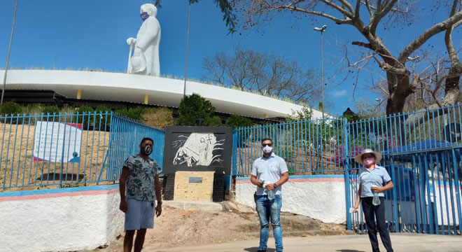 Visitações à estátua de Padre Cícero no Horto liberadas a partir desta quarta, 16