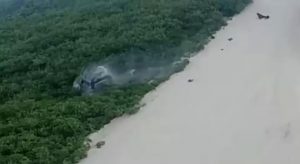 Carro capota várias vezes após subir em duna no Rio Grande do Norte