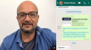 Padre some e manda mensagem a amigo com pedido de socorro