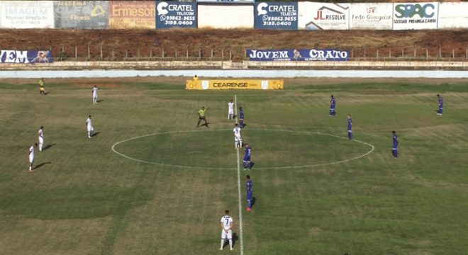 Crato e Iguatu ficam no empate e deixam o Icasa na liderança isolada da Série B do Cearense