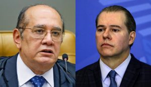 Gilmar e Toffoli votam para permitir reeleição de Maia e Alcolumbre no Congresso