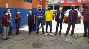 Vigilância Sanitária e Semasp de Juazeiro orientam sobre a Covid-19 em mercados