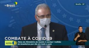 Ministro da Saúde anuncia secretaria especial de combate à pandemia de Covid-19