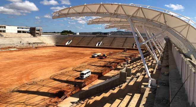 Veja como está a Arena Romeirão 2 anos após o início das obras de modernização