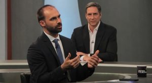 Uma hora as ordens do STF não serão mais cumpridas, diz Eduardo Bolsonaro