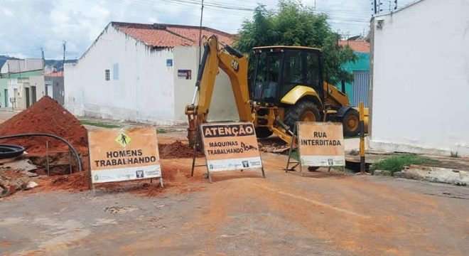 Obras da Cagece em Juazeiro do Norte